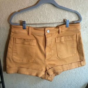 Everlane orange shorts